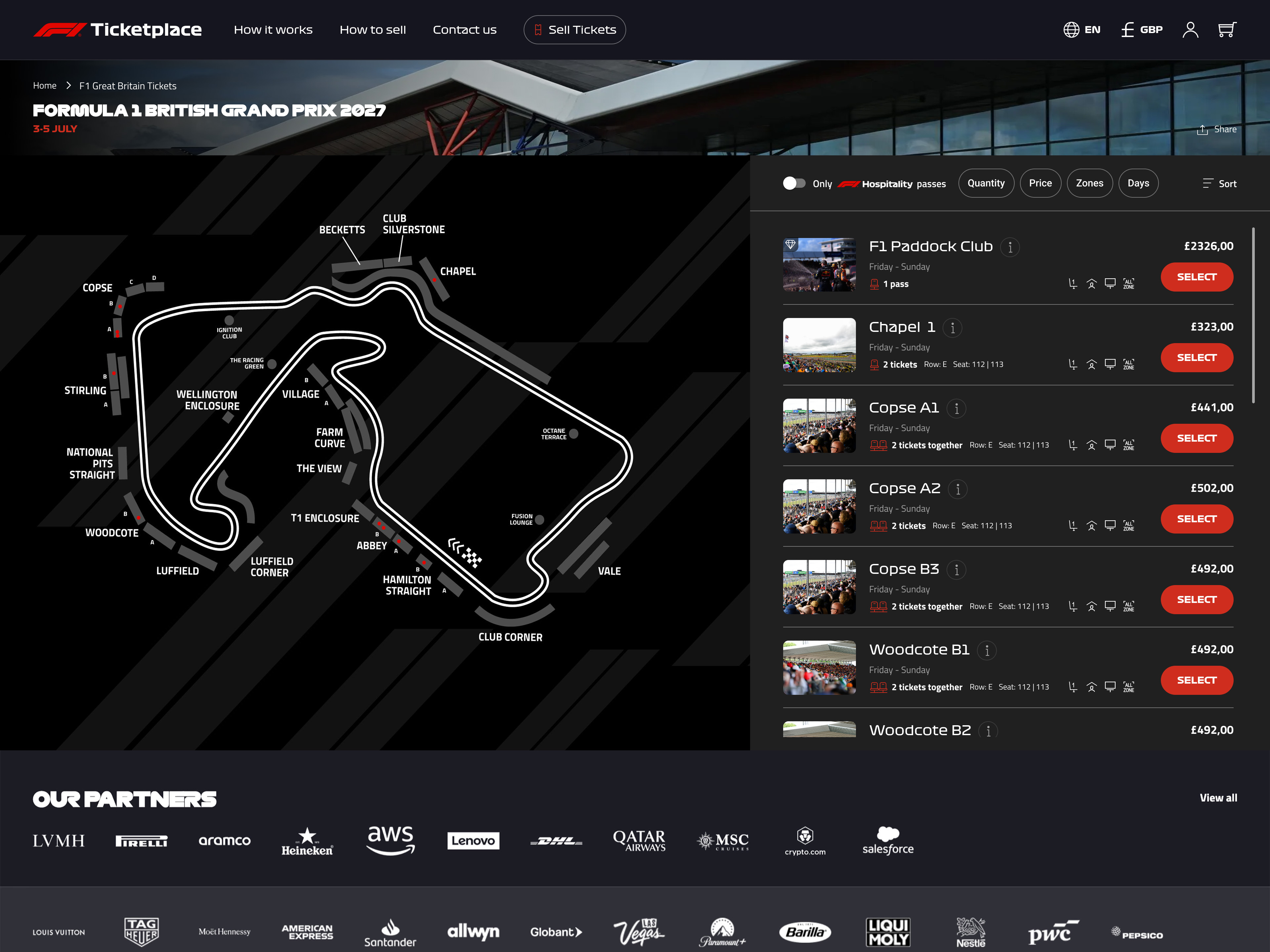 F1 Ticketing Solution